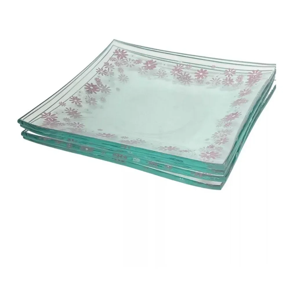 4 The Pampered Chef Daisy Dessert‎ Plates 6